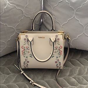 White Calvin Klein Crossbody Bag